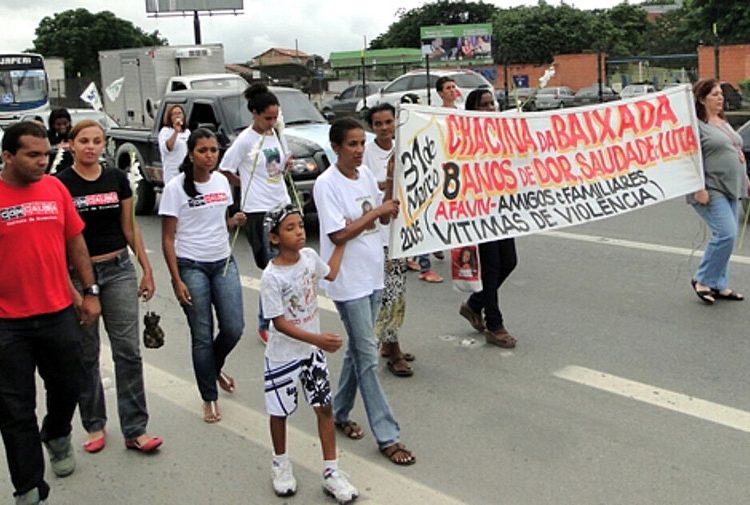Ato em memória das vítimas assassinadas por agentes do estado ocorre neste domingo (31) na cidade de Nova Iguaçu