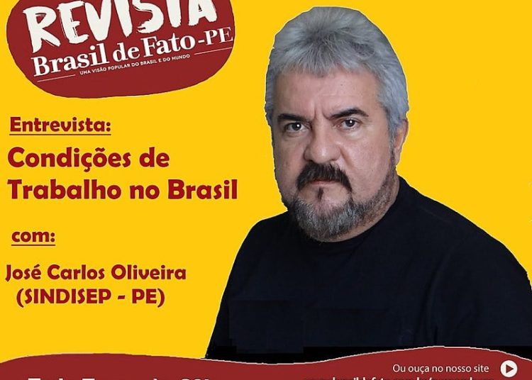 José Carlos é coordenador geral do Sindicato dos Servidores Públicos Federais de Pernambuco