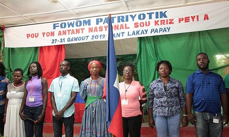 Fórum Patriótico do Haiti reuniu mais de 250 participantes na Escola de Formação de Quadros Camponeses do Movimento Camponês de Papay