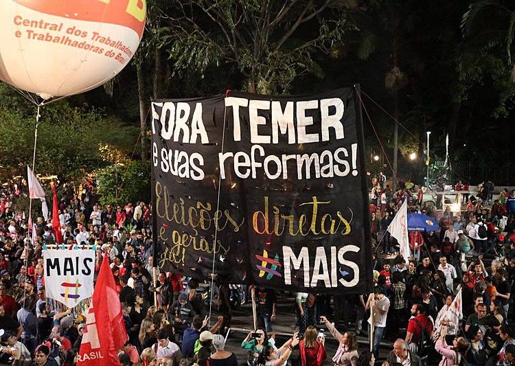 Ato em São Paulo reuniu cerca de 40 mil pessoas