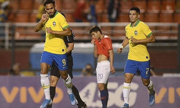 Partida terminou em vitória para os brasileiros