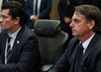 Na queda de braço nas redes sociais, Bolsonaro foi "derrotado" por Moro