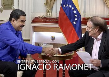 Nicolás Maduro concedeu entrevista ao jornalista Ignacio Ramonet na última quinta-feira (27)