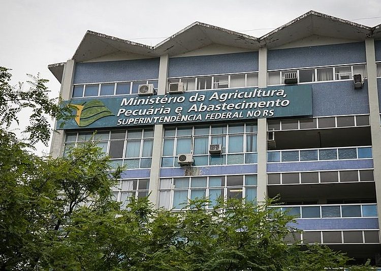 Fachada do prédio do Incra em Porto Alegre