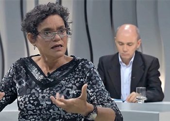 Jacqueline Muniz participa do programa Voz Ativa, da Rede Minas de Televisão, em 2018