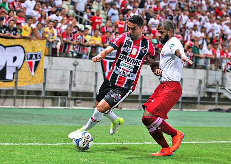 No segundo tempo, o time voltou mais agressivo
