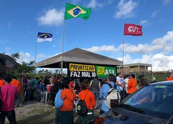 Os petroleiros decidiram mantiveram a  mobilização até essa sexta (29)