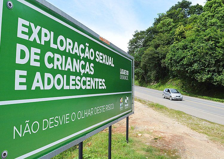 Segundo o estudo da PRF com a Childhood, a maioria dos pontos de exploração sexual estão próximo às rodovias