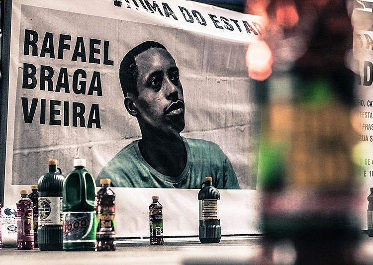 Manifestação realizada em junho denunciou inconsistência da condenação de Braga por portar desinfetantes