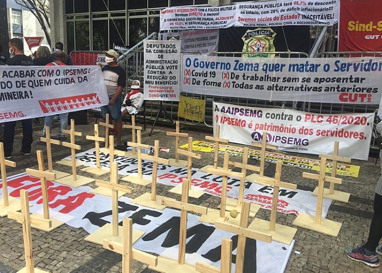 manifestação almg previdência