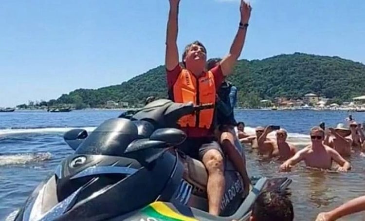 O ex-presidente Jair Bolsonaro