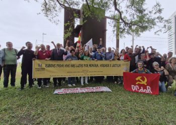 Ato em Porto Alegre (RS) denuncia crimes da ditadura e repudia impunidade aos golpistas