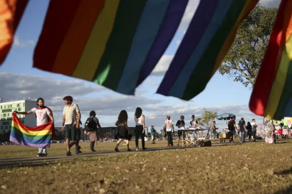 Parada LGBTQIA+ de Brasília, em 2018